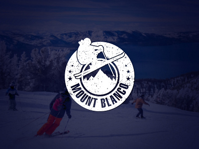 Ski Mountain Logo 8/50 branding dailylogo dailylogochallenge dailylogodesign design graphics illustration logo logomaker mountblanco skibrand skibrandlogos skilogoimages skimountain typography vector