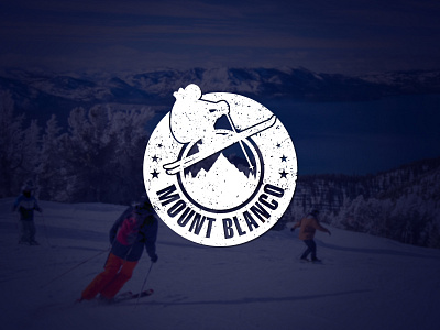 Ski Mountain Logo 8/50