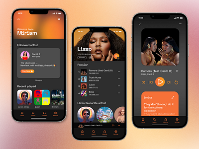 Music player - Daily UI Challenge #009