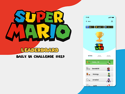 Super Mario - Daily UI #019