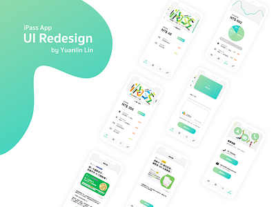 iPass UI Redesign app design design mobile redesign ux yuanlin