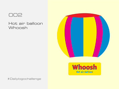 Whoosh hot air balloon D2