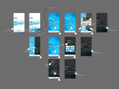 Que Concept 2012 design minimal mobile app ui ux