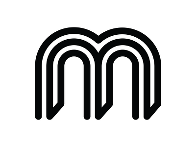 M illustrator logo
