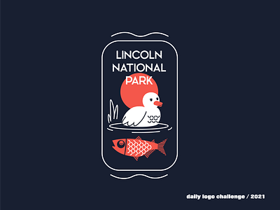 national park logo bird dailylogochallenge fish line logo lineart logo logodesign logotype national park national park logo