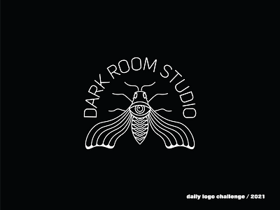 photographer logo dailylogochallenge dark room lineart logo logodesign logotype moth photographer logo