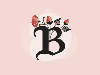 Letter B 36daysoftype letter letter b letterart typedesign