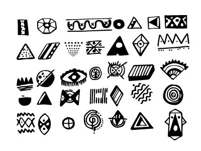 Jumok(fist) Symbols design graphic han nara koreanwar symbols