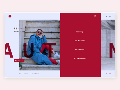 Sphere Autumn Collection - Web Design