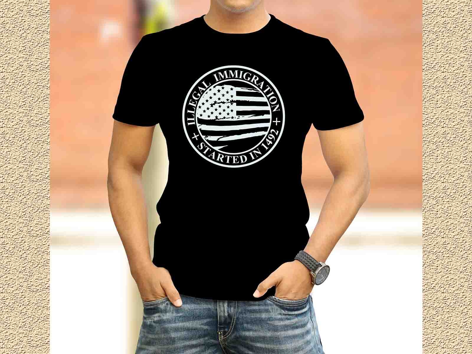 creative american flag trendy viral tshirt designs 6hours by Sokina ...