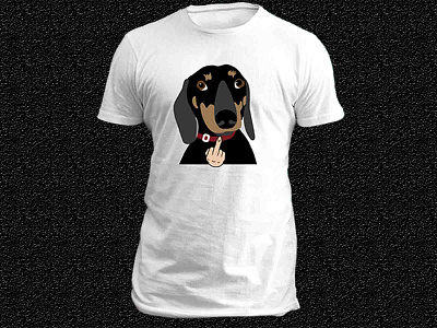 motivational Dog Character tshirt designs