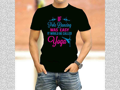 Typogrphy Motivational Yoga tshirt designs