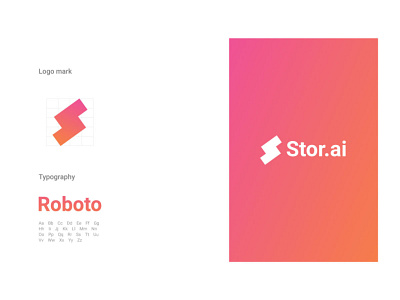 stor.ai logo concept app branding deisgn illustration logo logodesign minimalist web