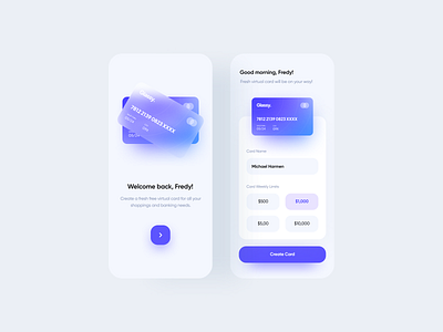 Payment App - Based on Glassy & Venus Design System 🤩