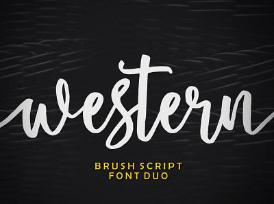 Western branding graphic design logo motion graphics