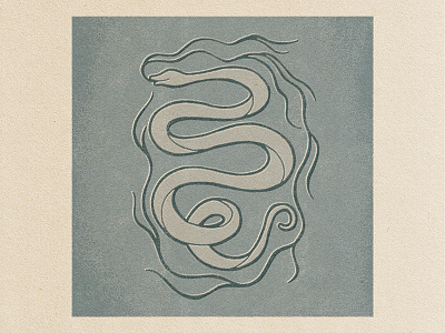 Snake Doodle blue cream doodle drawing milky paper sharpie snake texture venom
