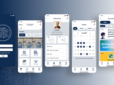 Redesign of Polimi App