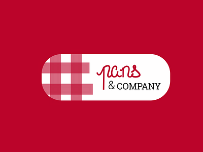 Pans&Company Rebrand branding challenge design flatdesign letters logo typography