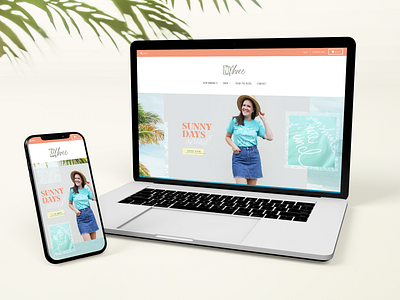 Shopify Website Design for Dthree
