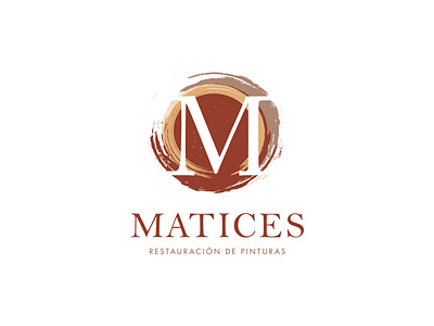 Matices | Logo art branding cuba design graphic design identity image logo logotype painter restauracion