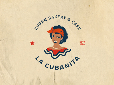 La Cubanita | Brand Identity branding cafeteria cuba design graphic design identity illustration logo logotype mulata restaurant swiss