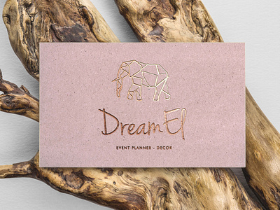 DreamEl | Brand Identity branding design events graphic design identity logo logotype mark planner