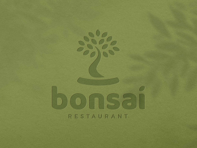 Bonsai | Brand Identity arbol bonsai branding cuba design garden graphic design identity logo logotype restaurant tree