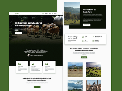 Landing Page Argriculture