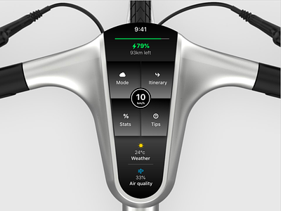 Angell Bike - Cacatoes Challenge bike ride bikes cacatoes challenge ergonomy interface ui