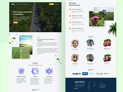 Landing Page Agriculture agricultural agriculture landing page landing page design landingpage plant plants ui ui ux design ui deisgn ui design uidesign uiux uxdesign web web design webdesign website website design websites