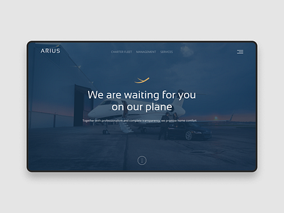 Arius ui ux web website