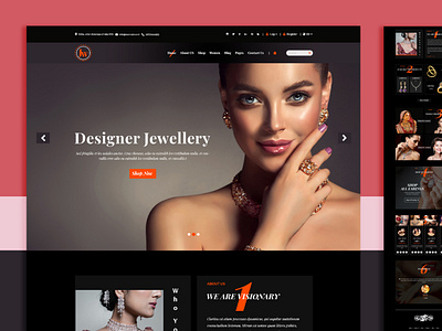 Creative Jewelry PSD Template