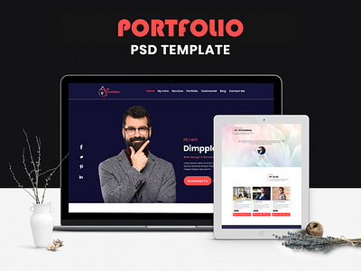 Creative Portfolio PSD Template