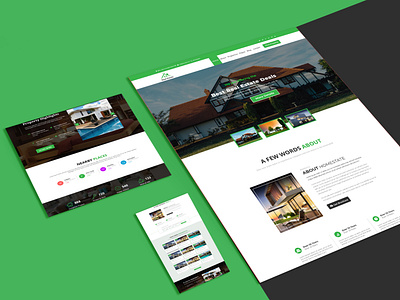 Real Estate PSD Template