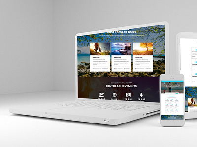 Travel PSD Template