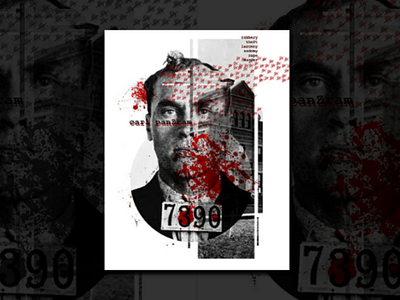 Carl Panzram #3 concept posters digital poster graphic designer photoshop poster poster art