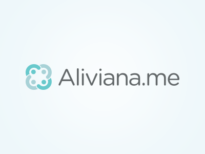 Aliviana.me Logo commerce finance help me logo social