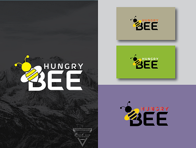 bee logo branding design illustration illustrator instagram banner logo minimal vector