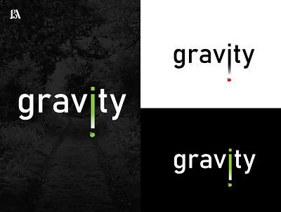 gravity logo design I minimalistic logo design branding design illustration illustrator logo minimal vector
