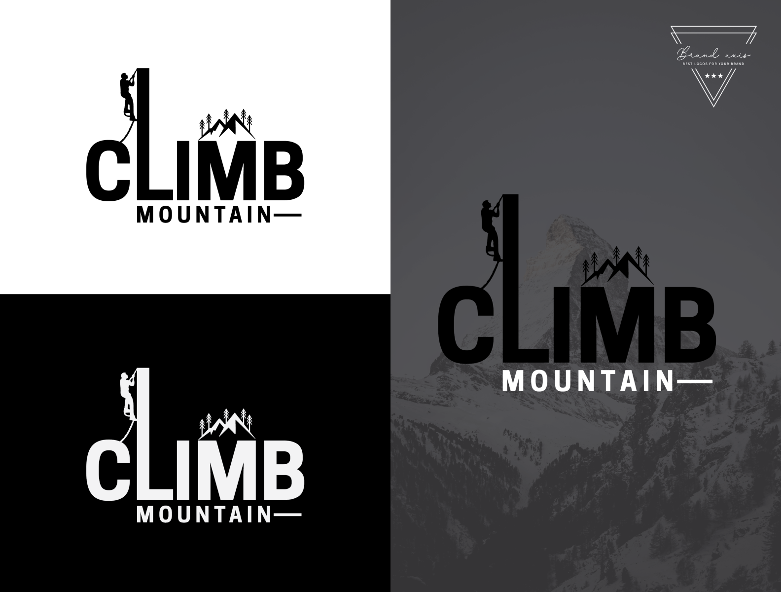 CLIMB logo design by sultan mahmud on Dribbble