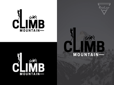 CLIMB logo design