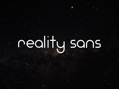 Reality Sans preview