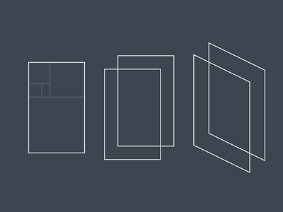 From here to there, Golden Rectangles everywhere golden rectangle logo design process