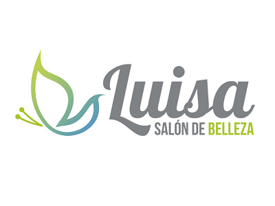 Logo: Luisa Salón de Belleza beauty belleza logo miguel miguelpande pande salón de belleza