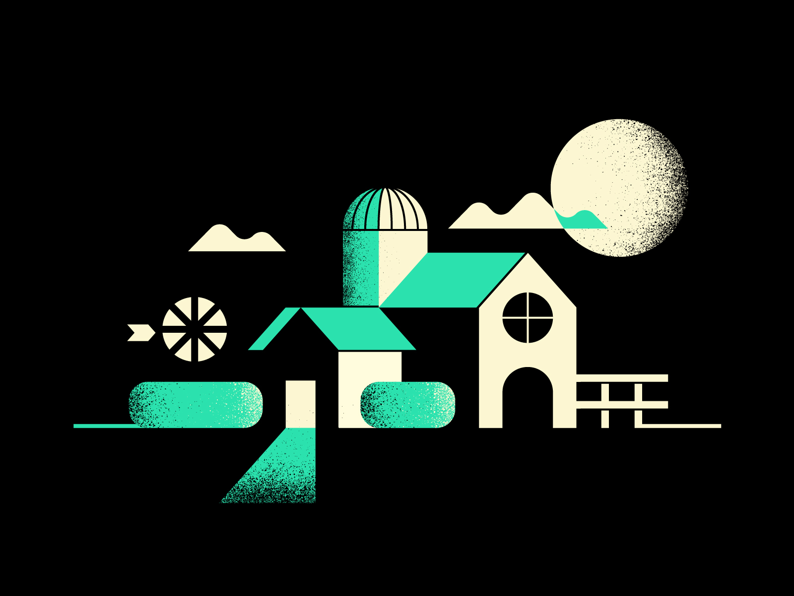 Farmhouse by Nathan Holthus on Dribbble