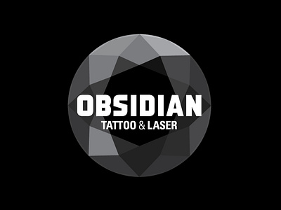 Obsidian Tattoo & Laser Logo