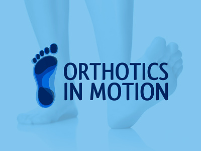 Orthotic Logo doctor feet flat foot healthcare logo medical orthopedic orthotics shoes