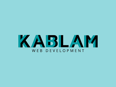 Kablam Logo lettering logo logotype logotype design typography