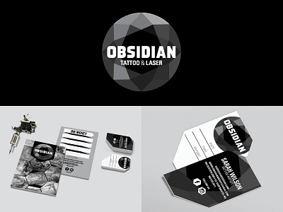 Obsidian Branding branding design logo