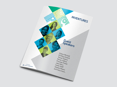 Inventures Conference Brochure book booklet brochure conference conference logo design flyer logo trade show